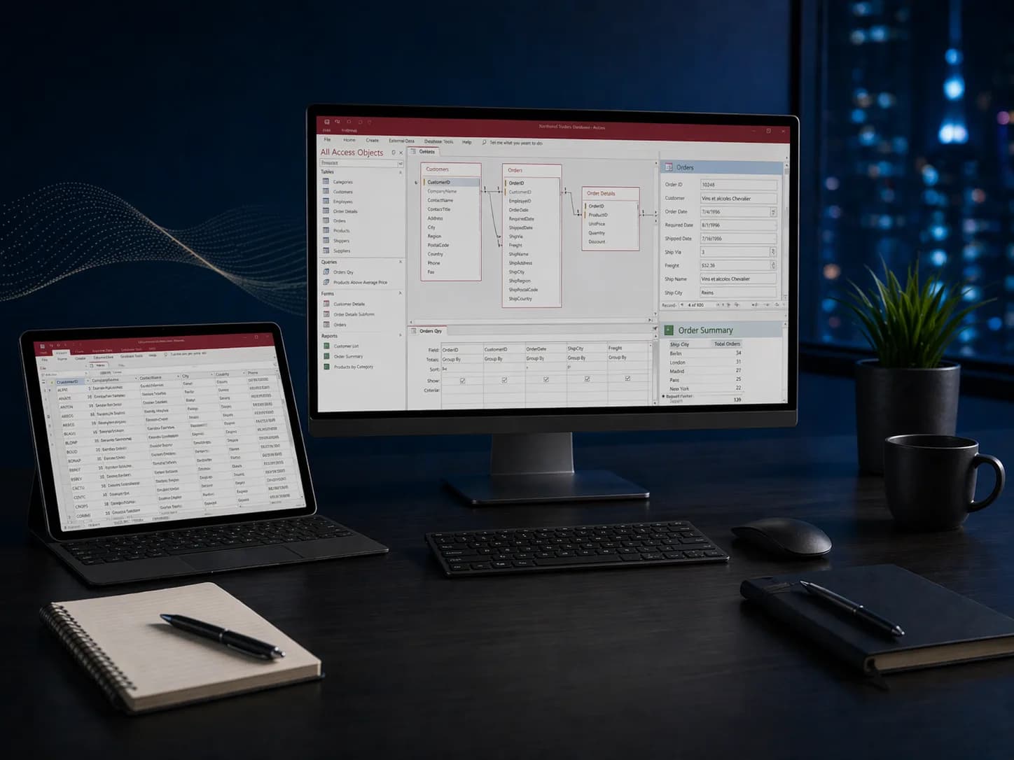 Microsoft Access course preview