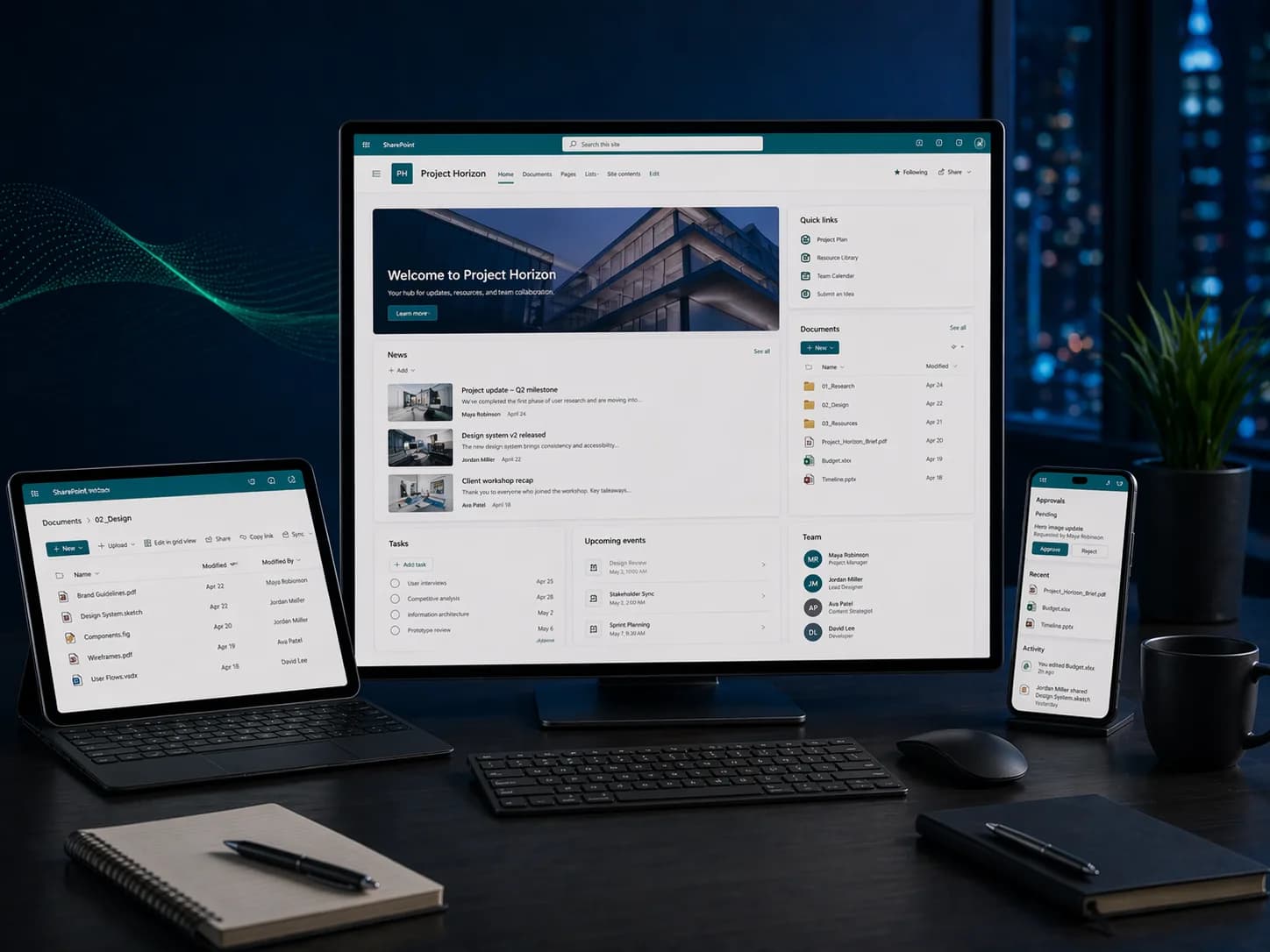 Microsoft SharePoint course preview